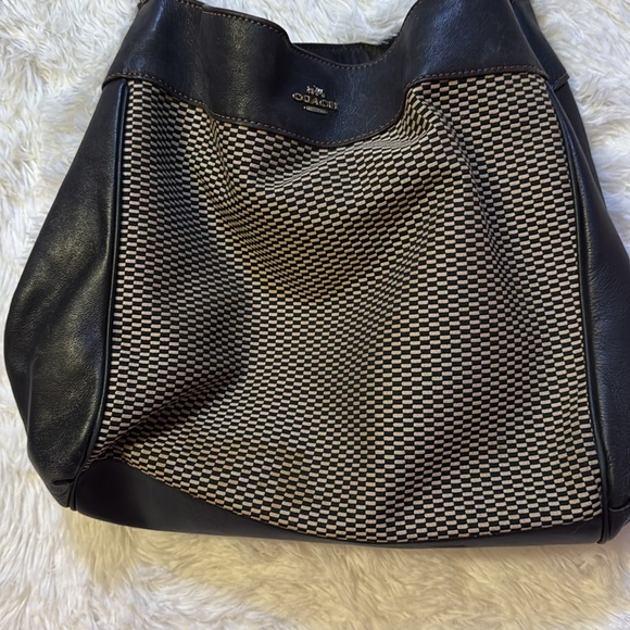 Vintage Coach Legacy Pheobe Jacquard Shoulder Bag - Picture 2 of 8